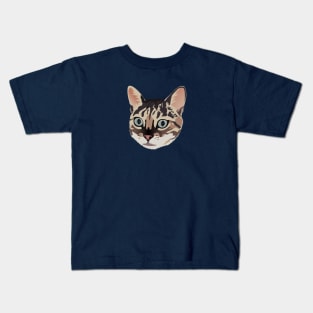 Cute Bengal Cat Kids T-Shirt